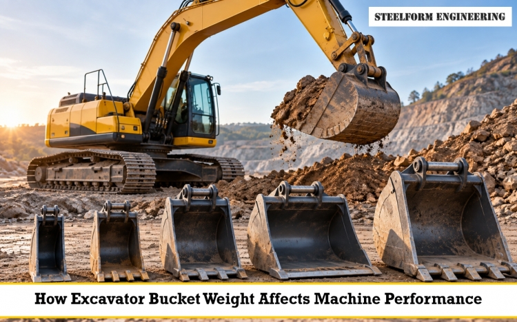 How Excavator Bucket Weight Affects Machine Performance